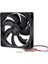 HDX1510 Kasa Fanı 4pin 8cm Siyah 1