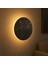 Mindelo Yuvarlak 18 cm LED Desenli Duvar Aplik 1