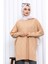Bisküvi Bisiklet Yaka Soğuk İplik Triko Tunik 3