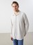 Yeni Sezon Rahat Kalıp Uzun Kollu Erkek Dokulu Gömlek 1