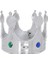 Ieg® Plastik Kral Tacı Gümüş Renk Çocuk Boy 45 cm (4887) 1