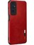 Samsung Galaxy M13 Kılıf Loop Deri Silikon - Kırmızı 3
