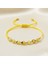 Makrome Örgülü Küre Kesim Sarı Ipli Dorika Toplu Sarı Beyaz Renk Doğal Damla Kehribar Kadın Bileklik 5