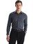 Yeni Sezon Slim Fit Uzun Kollu Gabardin Erkek Gömlek 1