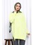 Sarı Bisiklet Yaka Soğuk İplik Triko Tunik 3