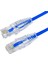 Ager AC-602-0015 15CM Utp Slım Cat6 Patch Kablo Mavi Cu, Lszh Awg 28 1