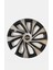 Kia 14 Inç Jant Kapağı Gri-Siyah Esnek Kırılmaz 4 Adet 1
