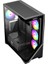 Vento VG4202FL 750W 80+ Br Gen5 4X12CM Rgb Fan E-Atx Temperli Cam 2xusb2.0/1xusb3.0 Siyah Gamıng Kasa 3