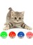 Çıngıraklı Kedi Oyuncak Topu – Renkli Sesli Kedi Oyuncağı 4 Adet 3