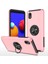 Samsung Galaxy A01 Core Kılıf Elit Yüzüklü Kapak - Pembe 1