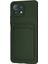 Xiaomi Mi 11 Kılıf Kelvin Kartvizitli Silikon - Koyu Yeşil 3