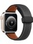 Apple Watch 38MM KR414 Daks Deri Kordon - Siyah 1