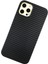 Ieg iPhone 12 Pro Max Kılıf Karbon Pp Silikon - Siyah 3