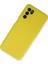 Ieg Oppo A16 Kılıf Nano Içi Kadife Silikon - Sarı 2