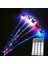 LED Fiber Optik Işıklı Kelebek Saç Klipsi 1 Adet (5358) 2