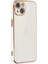 Iphone 15 Kılıf Volet Silikon - Beyaz 2