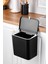 15 Lt Mutfak Tezgah Üstü ve Dolap Askılı Çöp Kovası Siyah 5