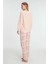 Arias Closet Pamuklu Kışlık Uzun Kol Kadın Pijama Takım 2
