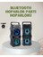 1200 Mah Şarjlı LED Işıklı Bluetooth Hoparlör – Fm Radyolu, Hafıza Kart Destekli 1