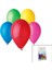 Renkli Klasik Balon 10 Inç - 26CM - 100PCS (5358) 1