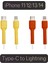 Ios Type-C To Lightning Şarj Kablo Ucu Koruyucu – iPhone 11-12-13-14 | Taraftar Renkleri Seti | Gs 4