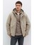 0110657-70355 Cep Detaylı Kapüşonlu Erkek Mont 2