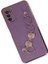 Ieg Samsung Galaxy A03S Kılıf Esila Silikon - Mor 2