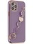 Ieg iPhone 12 Pro Kılıf Esila Silikon - Mor 3