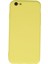 Ieg iPhone 6 Plus Kılıf Nano Içi Kadife Silikon - Sarı 1