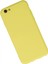 Ieg iPhone 6 Plus Kılıf Nano Içi Kadife Silikon - Sarı 2