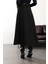 Siyah Tok Dokulu Midi Kate Etek 50220 5