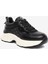 Kadın Siyah Hakiki Deri Spor Ayakkabı 5K2SA33950 2