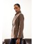 Kahverengi Yün Dokulu Binici Blazer Ceket 358002 5