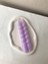 2'li Pastel Mor Dekoratif Burgulu Spiral Şamdan Mumu - Renkli Dekoratif Mum 2