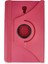 Ieg Samsung Galaxy T590 Tab A 10.5 Kılıf 360 Tablet Deri Kılıf - Pembe 2