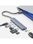 6 Port Çoğaltıcı Dönüştürücü 6 In 1 Type-C Hub Tel Pc Tablet 4K Hdmi Sd Tf Usb3.0/2.0 2