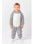 Welsoft Gri Tavşan Yumuşak Peluş Fermuarlı Bebek ve Uyku Tulumu - 2 Yaş 2