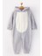 Welsoft Gri Tavşan Yumuşak Peluş Fermuarlı Bebek ve Uyku Tulumu - 2 Yaş 5