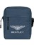Bentley Logo 2 Omuz Çantası Fermuarlı Lacivert Renk 1