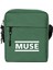 Muse Logo Omuz Çantası Fermuarlı Yeşil Renk 1