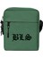 Black Label Society Bls Omuz Çantası Fermuarlı Yeşil Renk 1