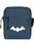 Batmn Arkham 3D Omuz Çantası Fermuarlı Lacivert Renk 1