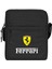 Ferari In Italy Omuz Çantası Fermuarlı Siyah Renk 1