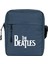The Beatles Logo Omuz Çantası Fermuarlı Lacivert Renk 1