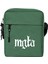 Mgla Logo Omuz Çantası Fermuarlı Yeşil Renk 1