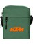Ktm Motocycle Orange Logo Omuz Çantası Fermuarlı Yeşil Renk 1