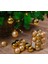6'li Gold 5 cm Yılbaşı Topu, Noel Topu, Çam Ağacı Topu, Süs Topu 1