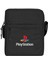 Playstation Logo White Omuz Çantası Fermuarlı Siyah Renk 1