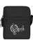 Opeth Logo White Omuz Çantası Fermuarlı Siyah Renk 1