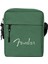 Fender Logo Omuz Çantası Fermuarlı Yeşil Renk 1